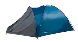 DUNLOP 2 à 4 Personnes Tente Camping Outdoor, Bleu/Gris
