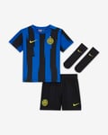 Inter Milan 2023/24 Home Baby/Toddler Nike Dri-FIT 3-Piece Kit