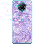 Xiaomi Poco F2 Pro Transparent Mobilskal Glitter