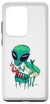 Galaxy S20 Ultra Alien BBQ Funny Design for Space and Barbecue Lover Case