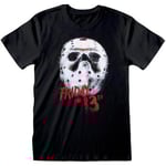 T-shirt Friday The 13Th  White Mask