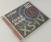 TDK CD-R 80 XS-iV CD-RXS80EA / Audio Music Recordable Blank CDR / 80 Min / NEW