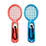 OSTENT Paquet de 2 supports pour manette de raquette de tennis pour Nintendo Switch Joy-Con couleur rouge et vert