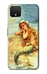 Little Mermaid Painting Case Cover For Google Pixel 4 XL