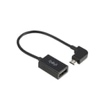 17CM USB OTG adaptateur USB OTG câble pour DJI Mavic Pro Air étincelle RC FPV Drone télécommande et lunettes dji étincelle otg câble