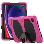 Samsung Galaxy Tab A9 Plus Skal med Stativ - Rosa