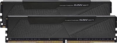 Klevv Bolt X 16 Go kit (8 Go x 2) 3200 MHz Mémoire RAM Gaming DDR4-RAM XMP 2.0 Non-RVB Haute Performance Surcadençage