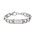 Armani Exchange Men's Stainless Steel Chain Bracelet female