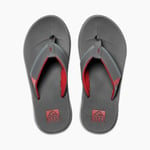 Reef Mens Sandals With Bottle Opener ~ Fanning Low raven red