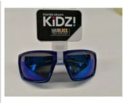 NEW Foster Grant Child Kids Sunglasses Boys Blue Mirror Maxblock UVA UVB UV400