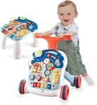 Baby Walker 3in1 Sit-to-Stand Learning Walker Kids Activity Center with Weight