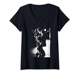 Womens The Kinks Performing Live By Allan Ballard V-Neck T-Shirt