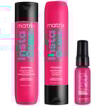 Matrix InstaCure Anti-Breakage Shampoo, Conditioner and Miracle Creator 20 Travel Size Bundle