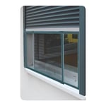 moskitonet Schellenberg Forlængbar Døre og vinduer Glasfiber Antracit (50 x 142 cm)