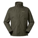 Berghaus Men's RG Alpha 3-in-1 Waterproof Jacket with Removable Fleece, Extra Comfort, Lightweight Coat, Forest Green, XS