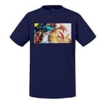 T-Shirt Enfant Pokemon Dracofeu Charizard Peinture Fan Art