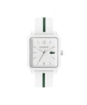 Lacoste Analogue Quartz Watch for men with White Silicone bracelet - 2011251