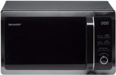 Sharp R274KM, Solo Digital Microwave, 20 Litre Capacity, 800 W, Black, Black 