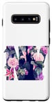 Galaxy S10+ I Love NYC, Cute Floral New York, This is My New York City Case