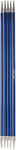 Knit Pro KP47039 Zing: Double Ended Knitting Pins: 20cm x 4.00mm, 4mm, Blue