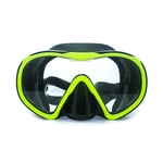 TOMYEER Snorkel Mask Anti Fog UV protection lenses Swim Goggles No Leaking Snorkeling Gear for Adults Women Men Kids Yellow&Black