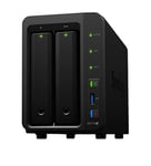 Synology DS718+ 8 TB 2 Bay NAS Solution | Installed with 2 x 4 TB Seagate IronWolf Drives