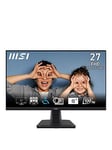 Msi Pro Mp275 27 Inch, Full Hd, 100Hz, Ips, Amd Freesync Flat Monitor With Built-In Speakers