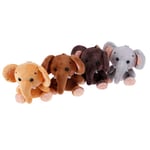 10cm Super Cute Dumbo Stuffed Animal Plush Toy Small Pendant For Brown
