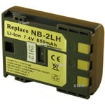 Batterie pour CANON IXY DV5 BL - Garantie 1 an