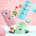 Portable Stainless Steel Bento Box Leak Proof Food Kitchen For