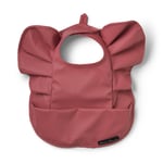 Winter Blush Red Elodie Baby Bib Smekke