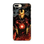 ERT Group Original Marvel Coque de Protection pour Iron Man 014 iPhone 7 Plus/8 Plus Multicolore