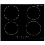 Russell Hobbs Induction Hob 77 cm Ceramic Cooktop with 4 Cooking Zones, Pan Sensor, Touch Control & Easy Clean, Safety Cut Off, Integrated Timer & Boost Function RH77IH511B, 3 Year Guarantee