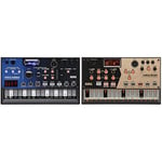 Korg - volca Nubass - Vacuum Tube Bass Synthesiser & volca Drum - Digital Percussion Synthesizer