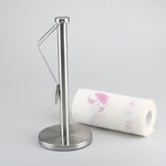 Kitchen Paper Towel Roll Holder Dispenser Stand Rack Storage Stainless Steel