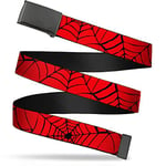 Buckle-Down Boy's Buckle-down Web Spider-man 1.25" Belt, Multicolor, 1.25 Wide - Fits up to 42 Pant Size UK
