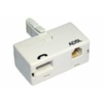 Cables Direct Microfiltre ADSL (Type d'adaptateur)
