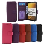 New Standcase Wallet Asus ZenFone Live L1 (ZA550KL) (Svart)