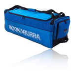 KOOKABURRA Unisex's Pro 3.0 Cricket Wheelie Bag, Navy/Cyan, One Size