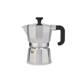 Venice Aluminium Espresso Maker, Silver, 3 cup