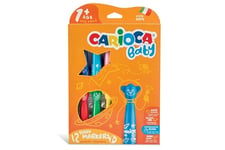 Carioca - Marker w/baby handle (12pcs) (809410)