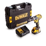 DEWALT DCD796P1 XR 18V Brushless Compact Combi Drill 1x 5.0ah Battery