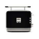 Grille Pain - Toaster Electrique kMix Kenwood TCX751BK - 2 fentes - Fonction baguette et décongélation - Noir