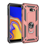 Hülle® Firmness Smartphone Ring Case for Samsung Galaxy J4 Plus(Rose Gold)