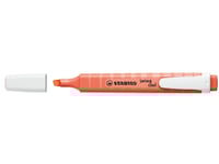 Stabilo Swing Cool Pastel, 1 Styck, Korall, Mejselspets, Korall, Vit, Rektangel, 1 Mm