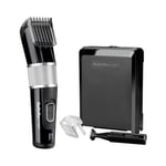 Babyliss Men Carbon Steel Hair Clipper and Trimmer Set With Storage Case Black