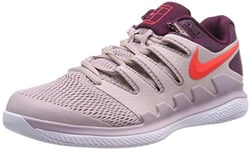 Nike garçon Air Zoom Vapor X HC Chaussures de Tennis, Multicolore (Particle Rose/Bright Crimson/Bordeaux 601), 38 EU