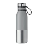 Termosflaska av stål med skyddande silikonhölje 600ml - gray