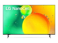 LG 43NANO753QC, 109,2 cm (43"), 3840 x 2160 pixlar, NanoCell, Smart-TV, Wi-Fi, Svart