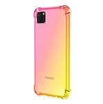 MISKQ case for Xiaomi Redmi 9C, Phone Cover Shockproof, Rreinforced Corner, Silicone soft anti-fall TPU mobile phone case(Pink/Gold)